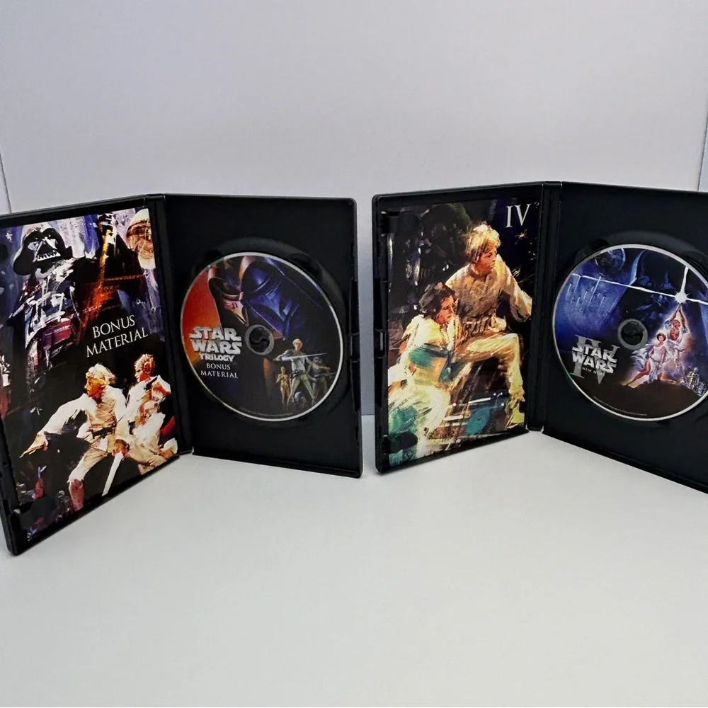 Star Wars Trilogy (DVD, 2004, 4-Disc Set, Widescreen Edition)
